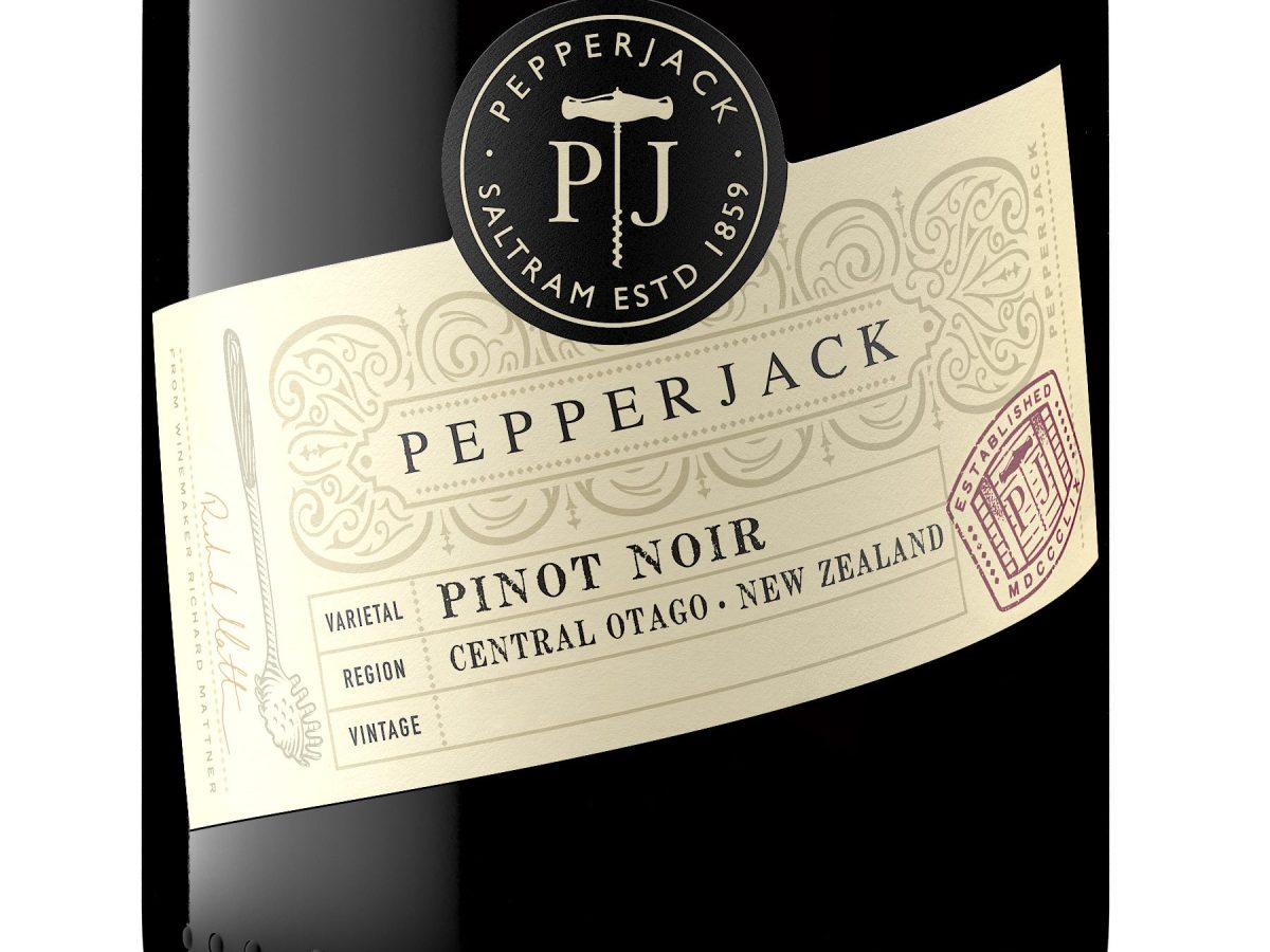 Otago wine Pepperjack Pinot Noir