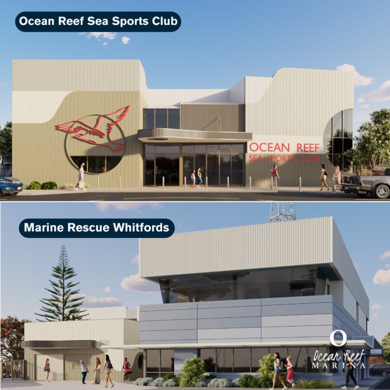 Ocean Reef Sea Sports Club's new home takes shape