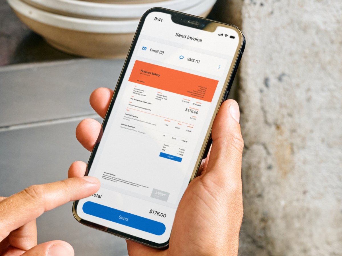 Invoicing functionality added to Zeller app