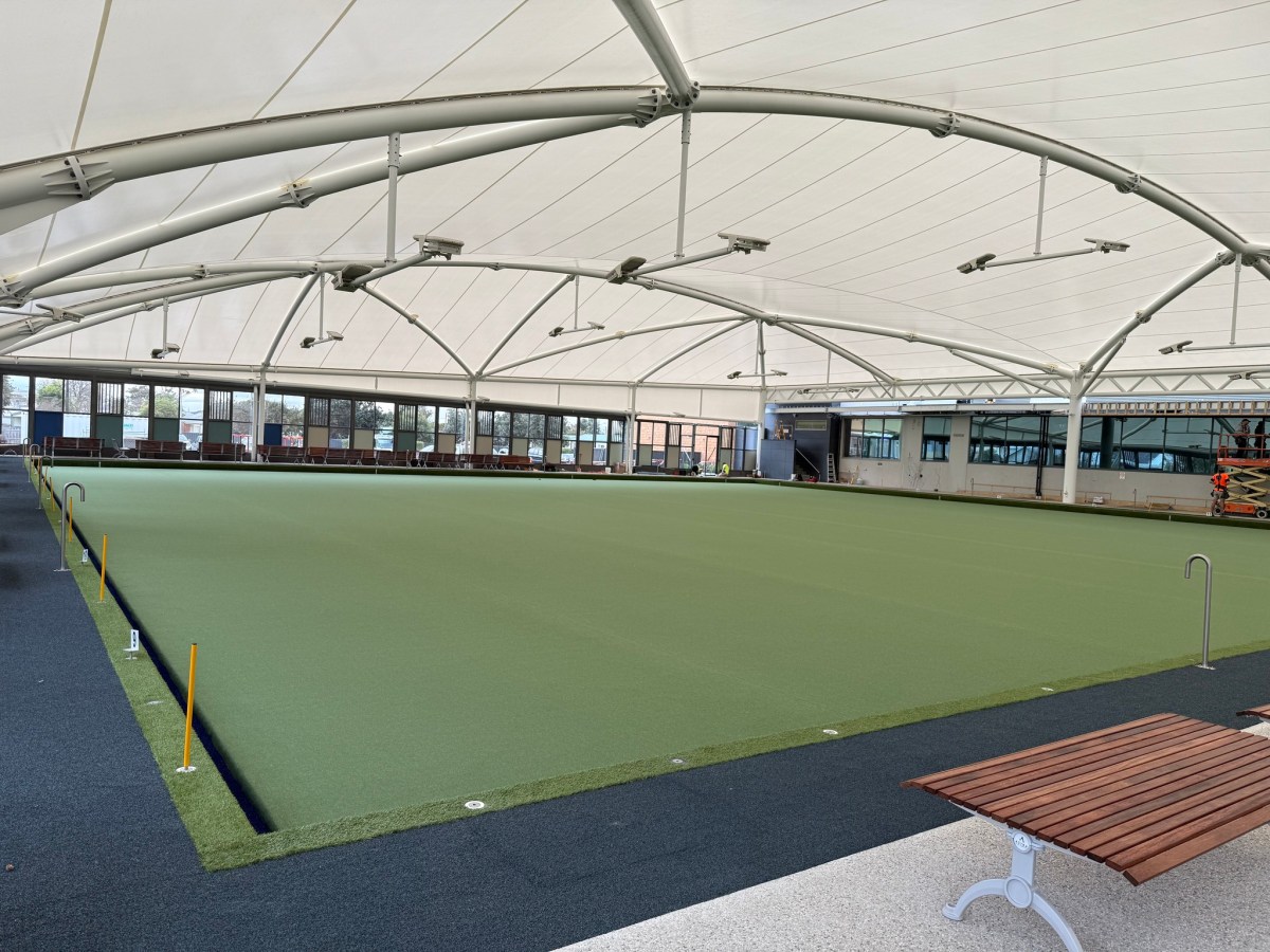 Ocean Grove Bowling Club wraps up dome project