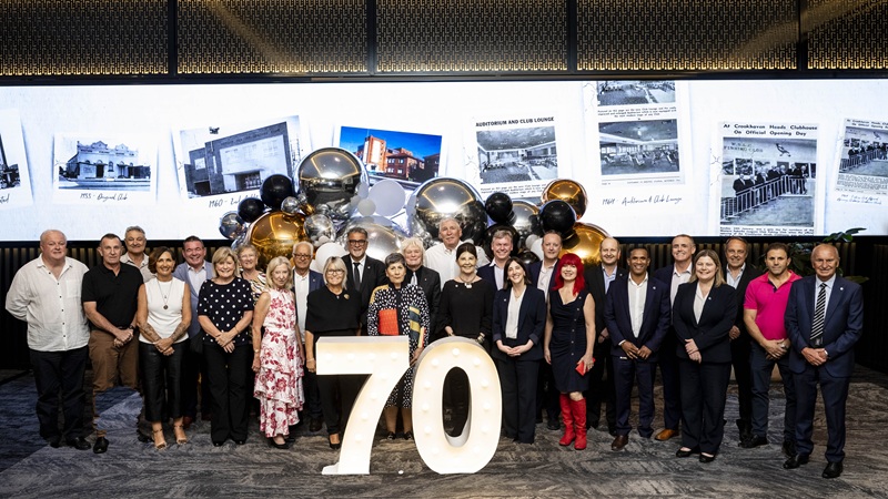 Wests Ashfield Leagues Club marks 70 years